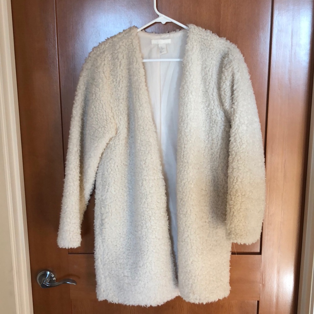 Fleece “teddy bear” jacket